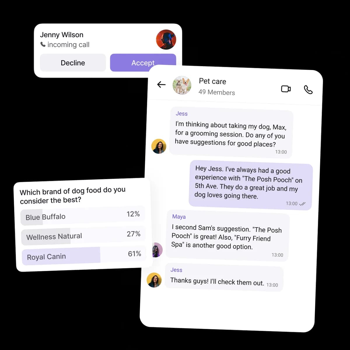 Sistema de chat premium para entrenadores personales