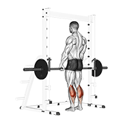 Elevación De Talones En Máquina Smith