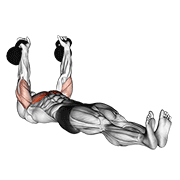 Press De Kettlebell Alternado En Suelo