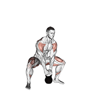 Levantada Alta Con Mancuerna En Sumo