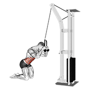 Crunch Sentado Con Cable - Variante Suave