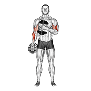 Curl De Martillo Con Mancuernas