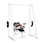 Press Declive Con Barra En Smith