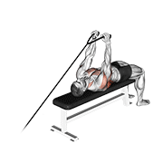 Jalón Con Cuerda En Posición Acostada