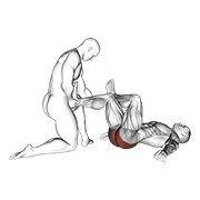 Estiramiento De Glúteos Y Músculo Piriforme Acostado Asistido