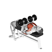 Press De Banca Invertido Con Mancuernas