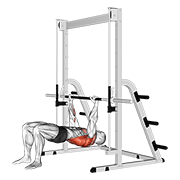 Remo Invertido Con Rodillas Dobladas