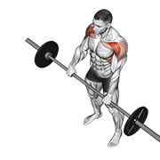 Levantada Frontal Con Barbell