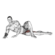 Aducción De Cadera Acostado De Lado (hombre)