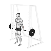 Curl De Muñeca En Máquina Smith