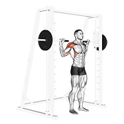 Press Militar Con Barra Smith