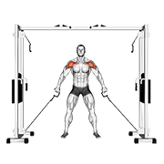 Levantada Frontal Con Cable