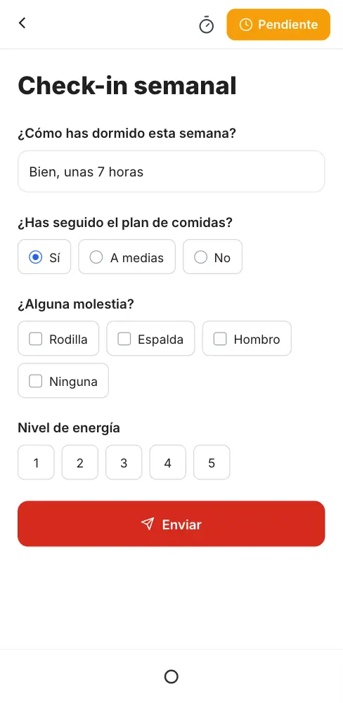 Pulsar Enviar con dos preguntas sin responder, responderlas y enviar el formulario